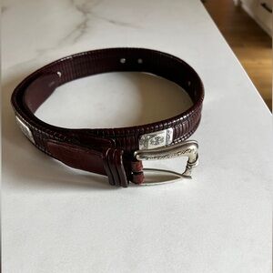 Brighton Brown Leather Belt size 30